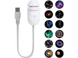 Mini Projetor De Luz Noturna Galáxia 2 Em 1, Céu Estrelado Usb Com