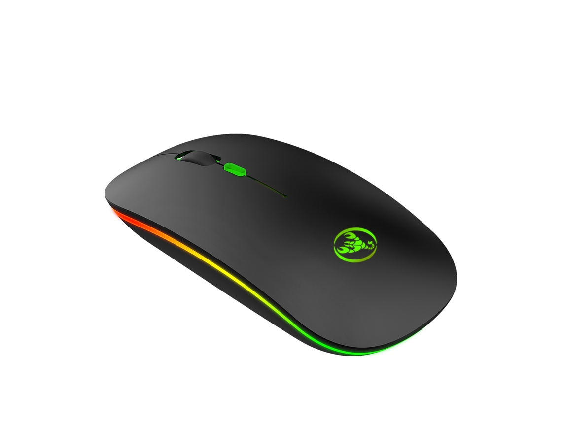 Rato JLTRUM T18 Rgb Wireless 1600Dpi Negro