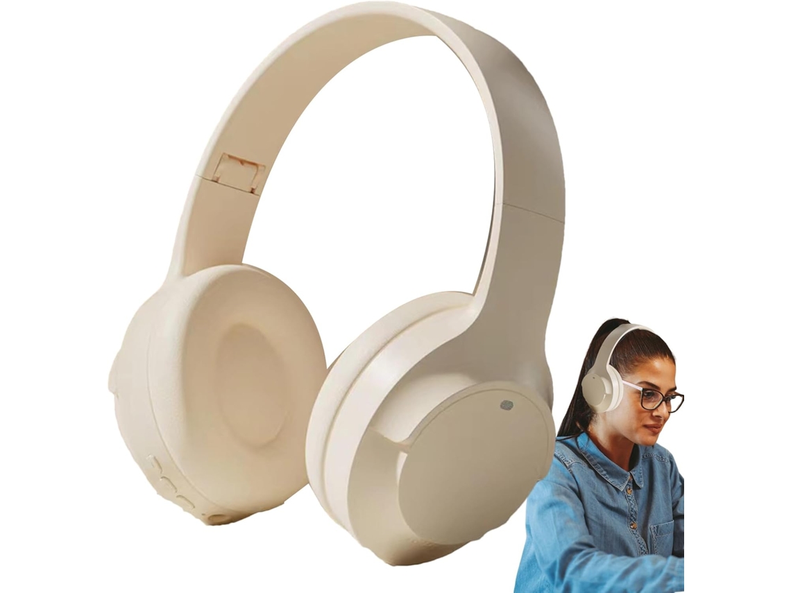 Fones De Ouvido Sem Fio Portáteis E Confortáveis Para Adultos Com Isolamento Acústico