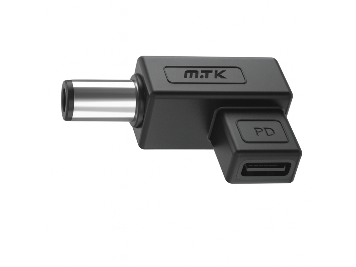 Adaptador Dc Para Tipo C Para 5.51.7mm Mtk Tg7269 Preto (pd)
