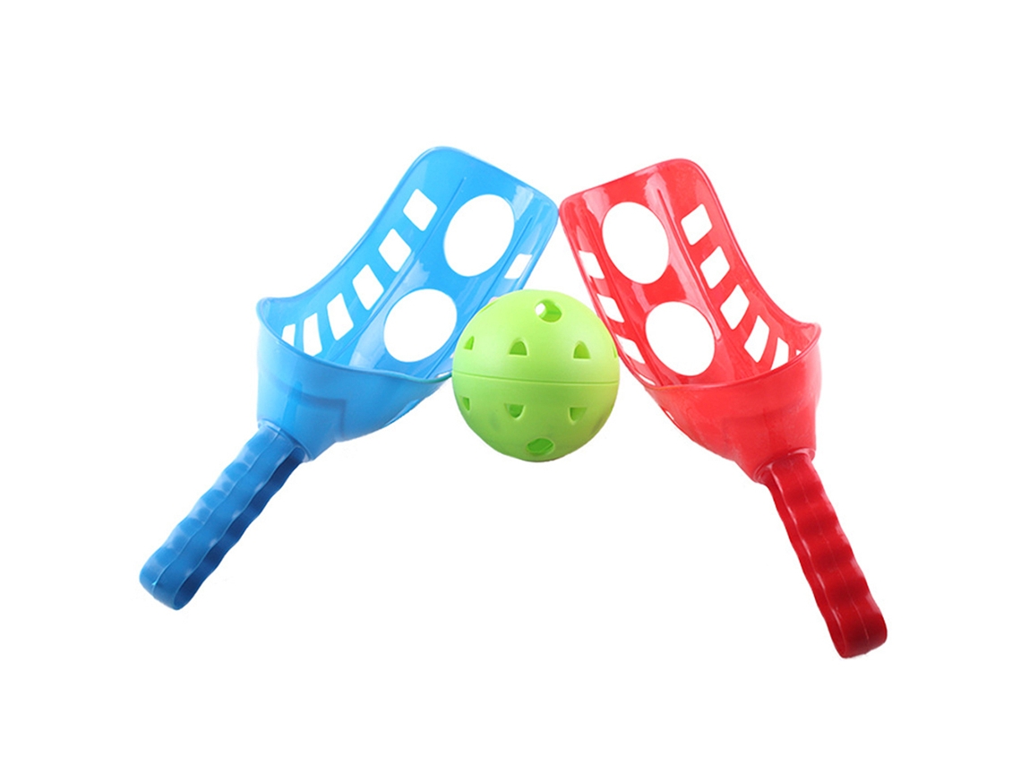 Ats set de Pelota Scoop Juego de Catching Trackball Deporte Raqueta Lacrosse para Niños Y Adultos