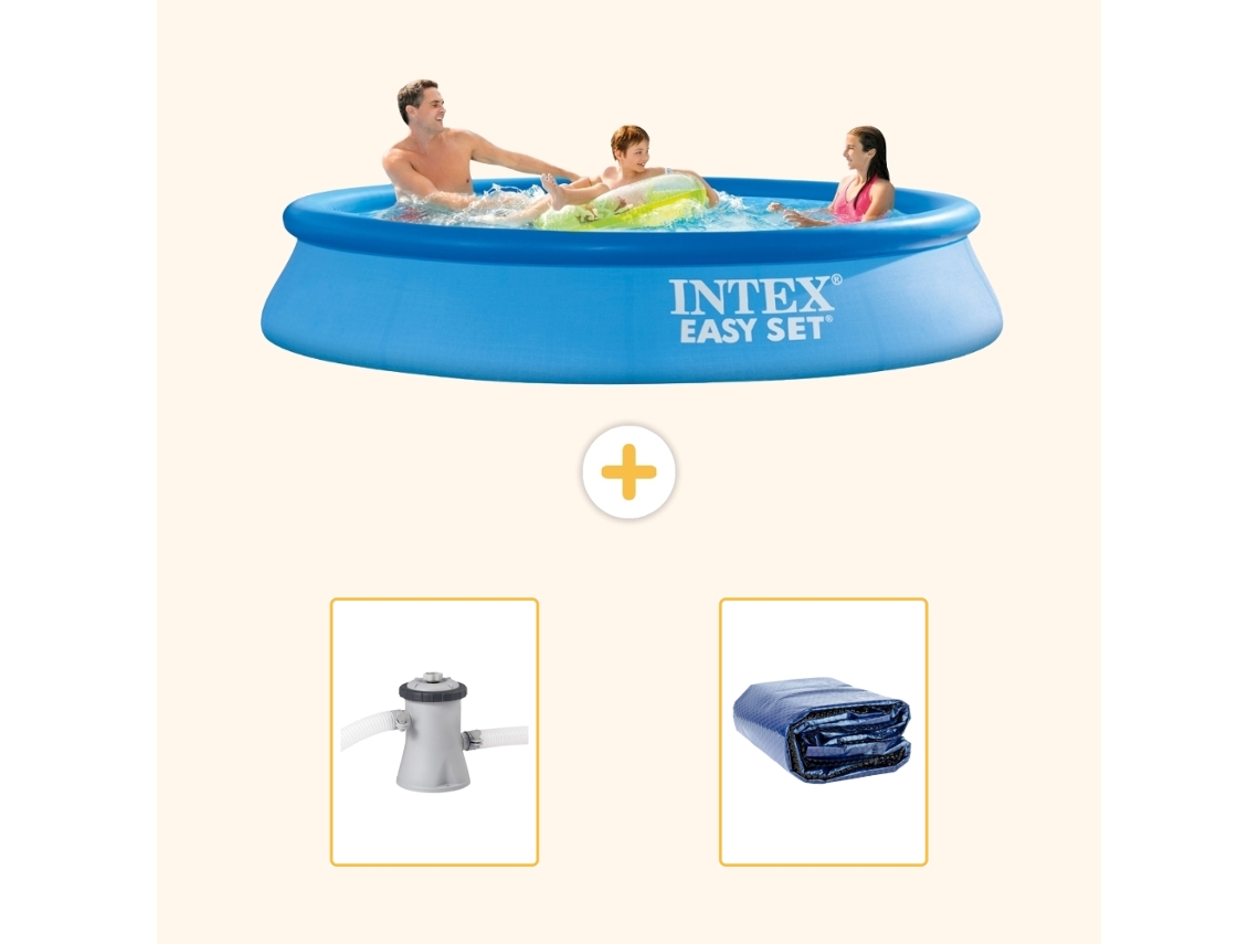 Intex Piscina Easy Set Redonda - 305x61 Cm - 3-peças S21311
