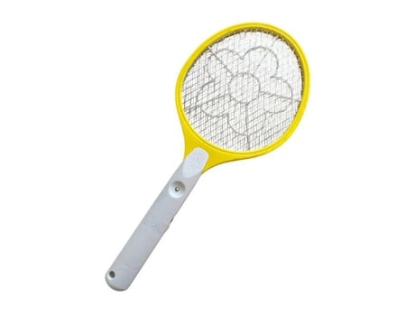 Raquete Antimosquitos Elétrica A Pilhas Formato Xl 48 Cm Grade De Alta Tensão Para Insetos Siroco