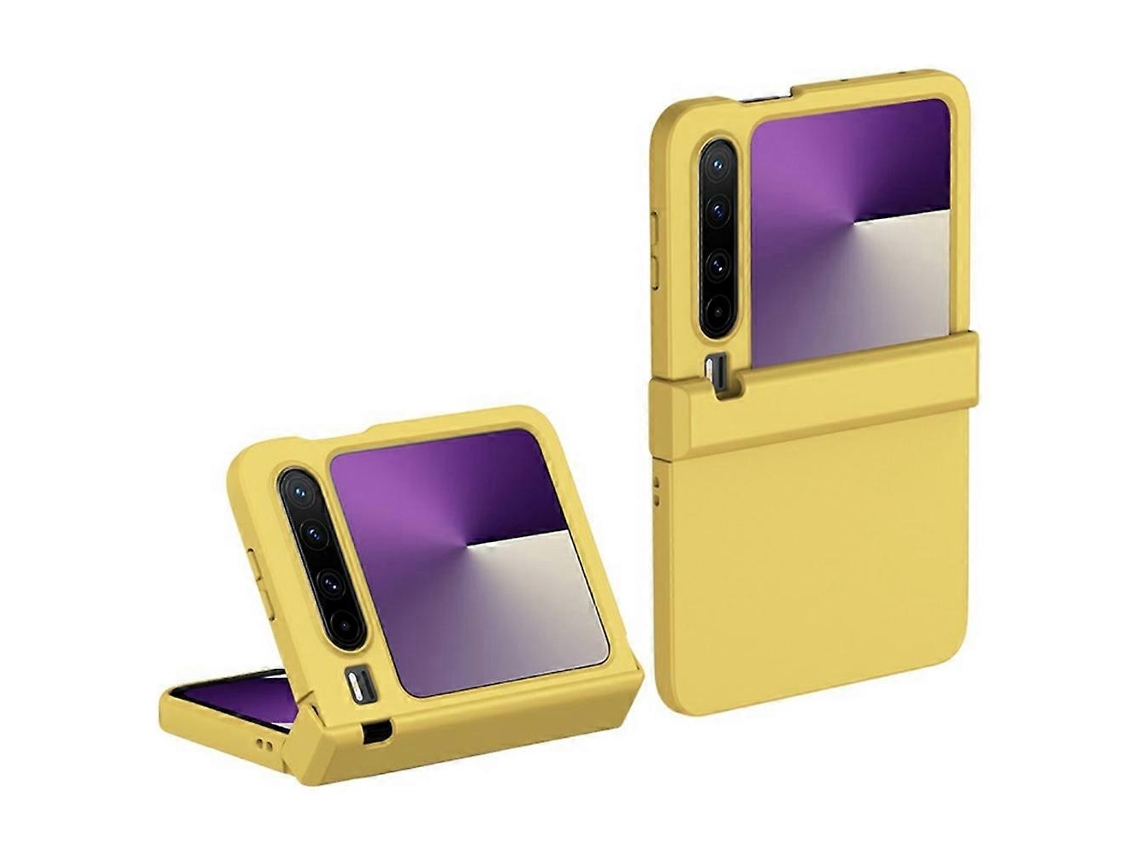 Capa Protetora Para Celular Huawei Pura X Com Dobradiça E Toque De Pele
