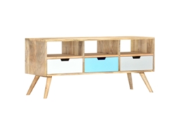 Tv Cabinet, Tv Cabinets Vidaxl Multicolor Madeira