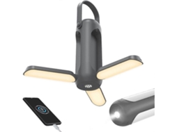Lanterna De Camping Led, Recarregável E Impermeável Para Suas Aventuras Ao Ar Livre. Olysi Shop