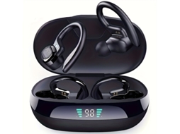 Auriculares Bluetooth True Wireless CHRUI Fones de Ouvido True Wireless Earbuds Tws com Microfone Preto