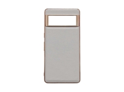 Capa De Couro Com Revestimento Nano Galvanizado Para Google Pixel 6 Pro Waves Series