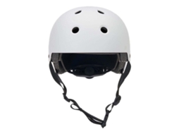 Capacete Varsity Branco Mk2 Skate