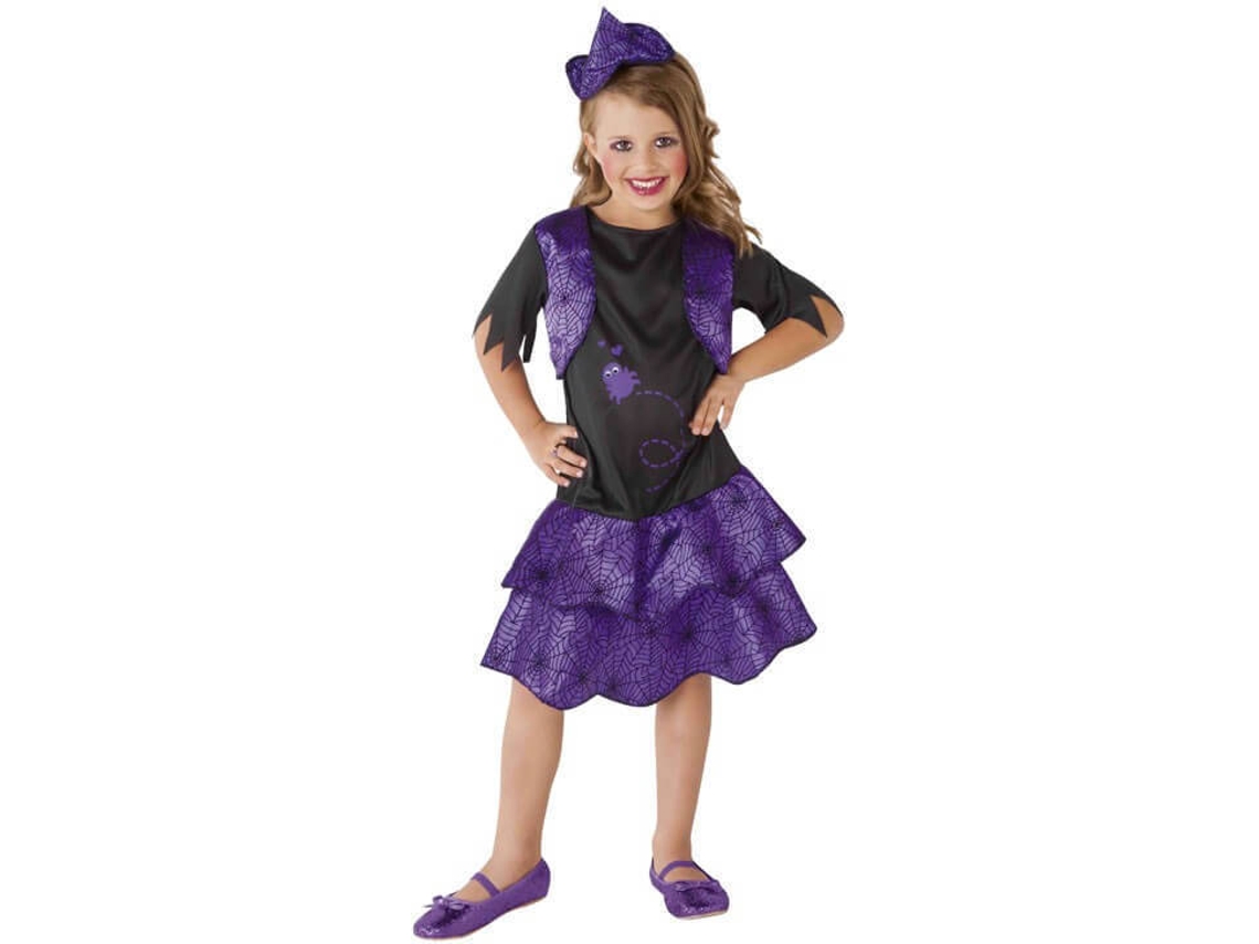 Fato de Menina DISFRAZZES Bruxa Patife Roxo (Tam: 5 a 7 anos)