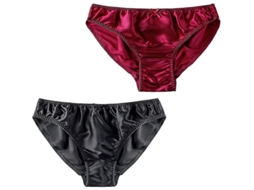 2026 braguitas de Seda de Morera para Mujer Bikini Sexy Satinadas Ropa Interior 2pcs Tingquan Store