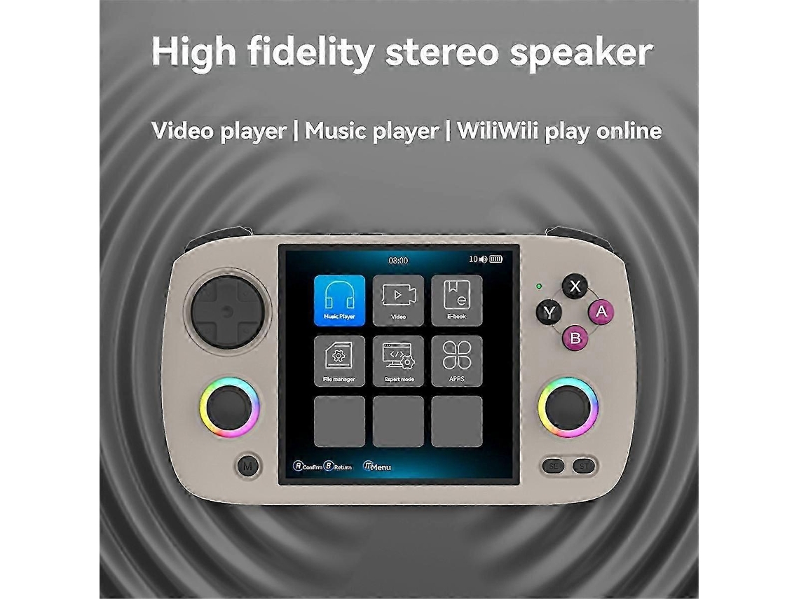 Console De Videogame Portátil Rg Cubexx Retro Com Joystick Rgb De 32 Gb E 128 Gb, Compatível Com Wi Fi E Bluetooth. Ly Ebike