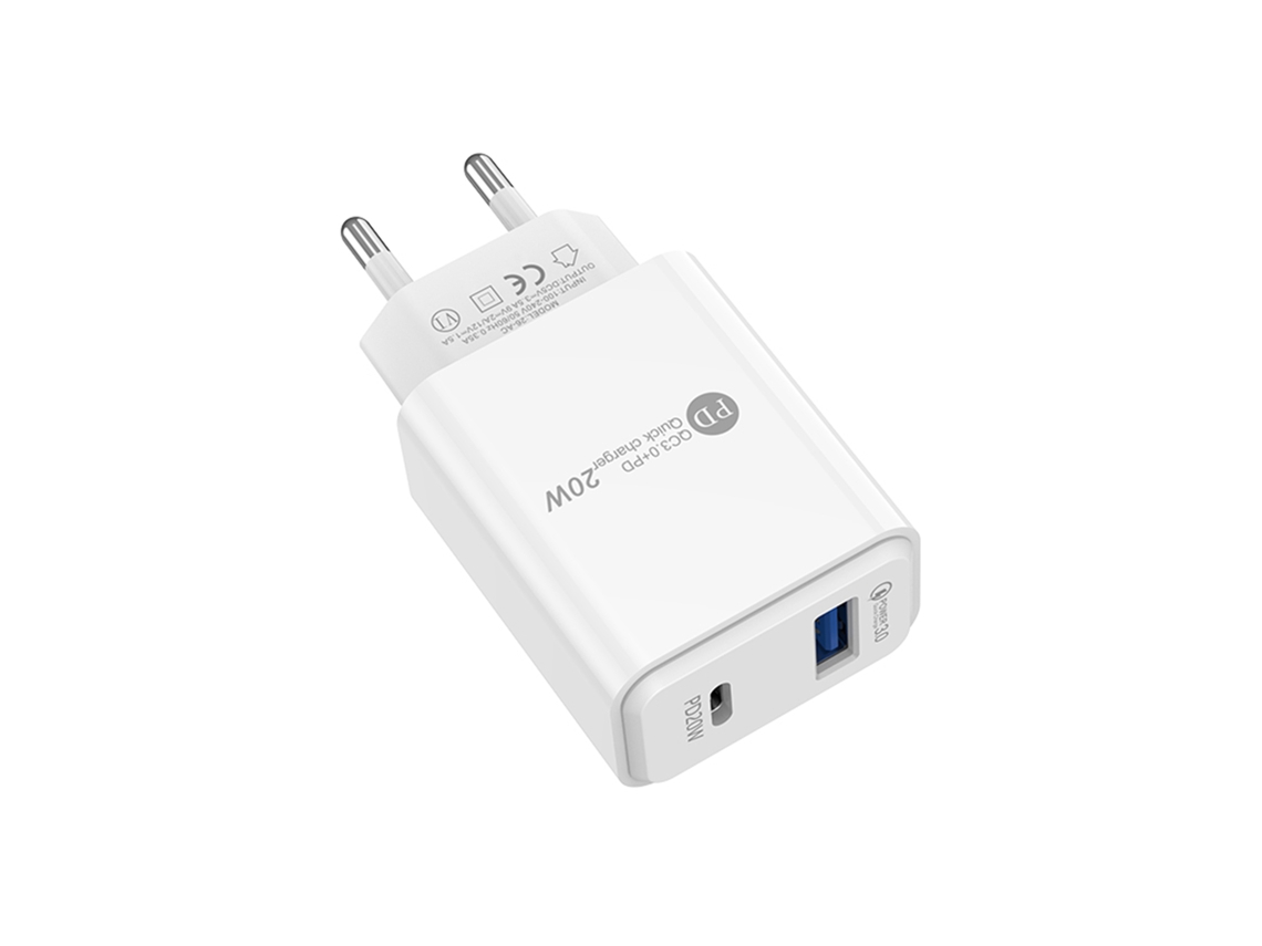 Carregador Rápido Pd20w Qc3.0 LAXISCREED