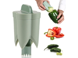 Cortador De Pimenta 2 Em 1, Ferramenta Para Semear Pimenta Zeuxo (1 Unidade)