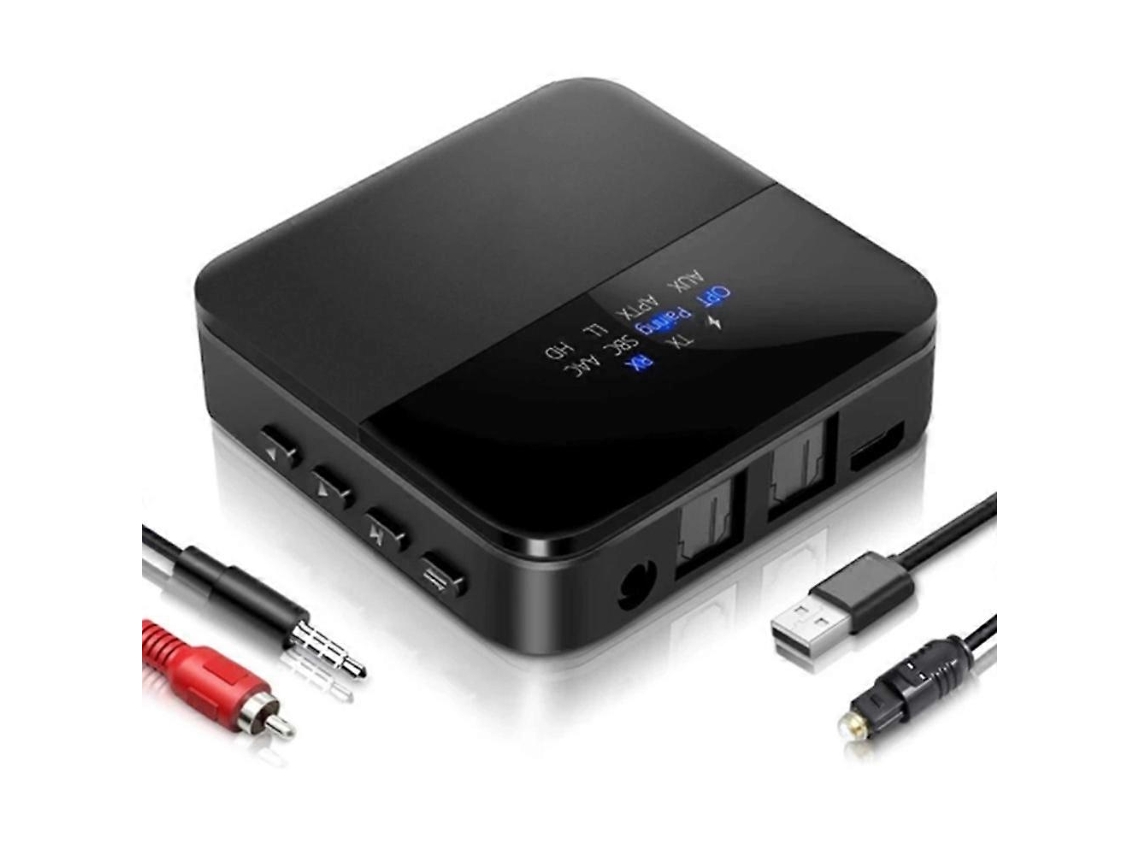 Transmissor Bluetooth 5.0 Hd, Adaptador De Áudio Para 2 Fones De Ouvido 30