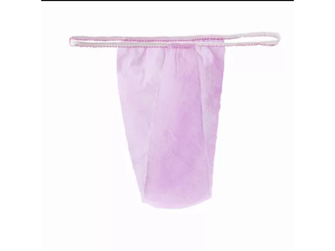 50 Tangas Desechables - Rosa, Talla Única