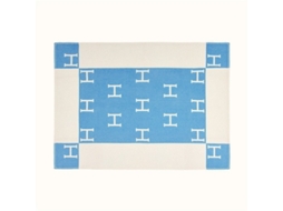 Cobertoralmofada Decorativa Azul-lago (imitação De Cashmere 800g) - 45x45cm (enchimento Não Incluído)