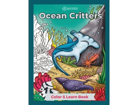 Livro Ocean Critters de Jennifer Cross (Inglês)