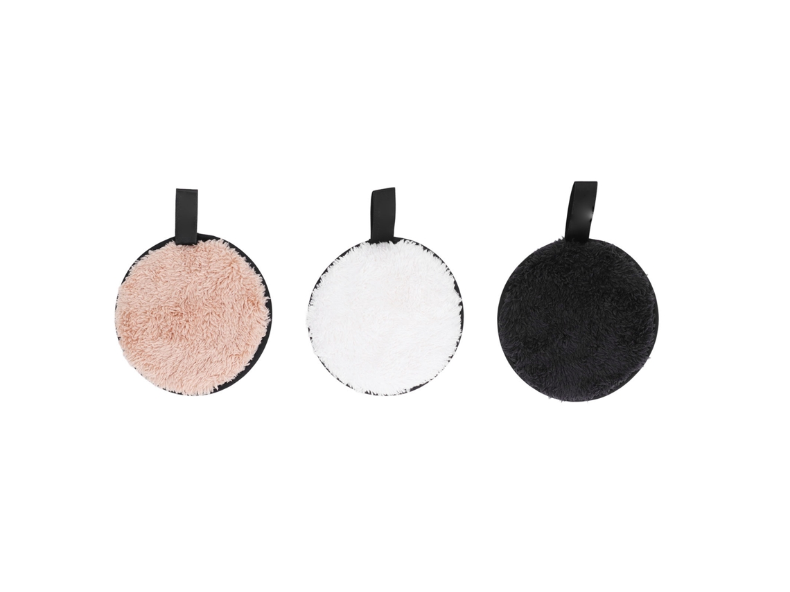 Esponja Desmaquilladora 3 Colores Para Limpieza Facial