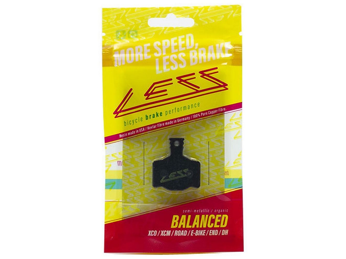 Pastilhas Travão Disco Orgânicas Balanced Magura Mt2/Mt4/Mt6/Mts Douradoless