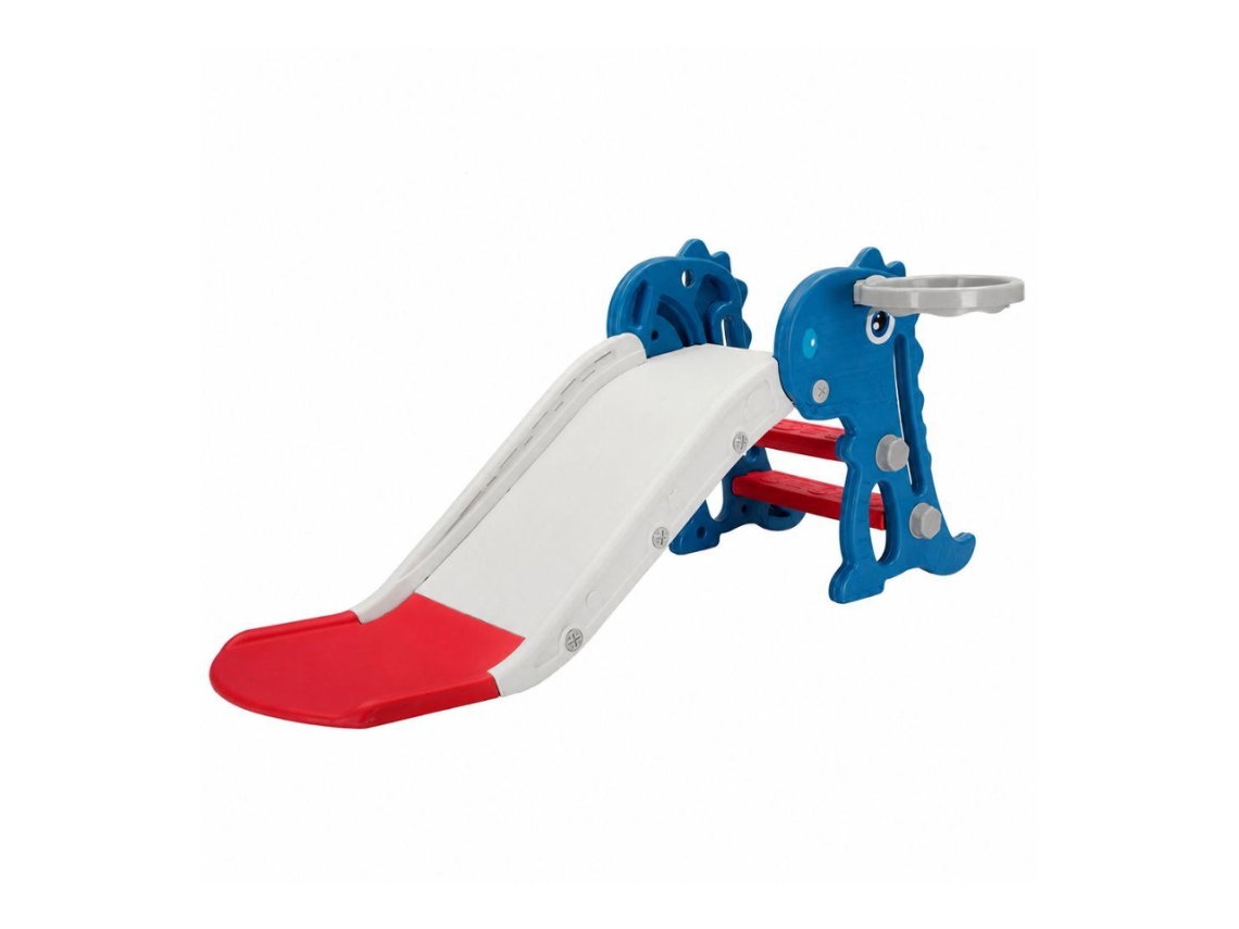 Escorrega Infantil para Criança Beunik (idade Mínima Recomendada: 1 Ano 123x61x53 Cm Azul e Vermelho)