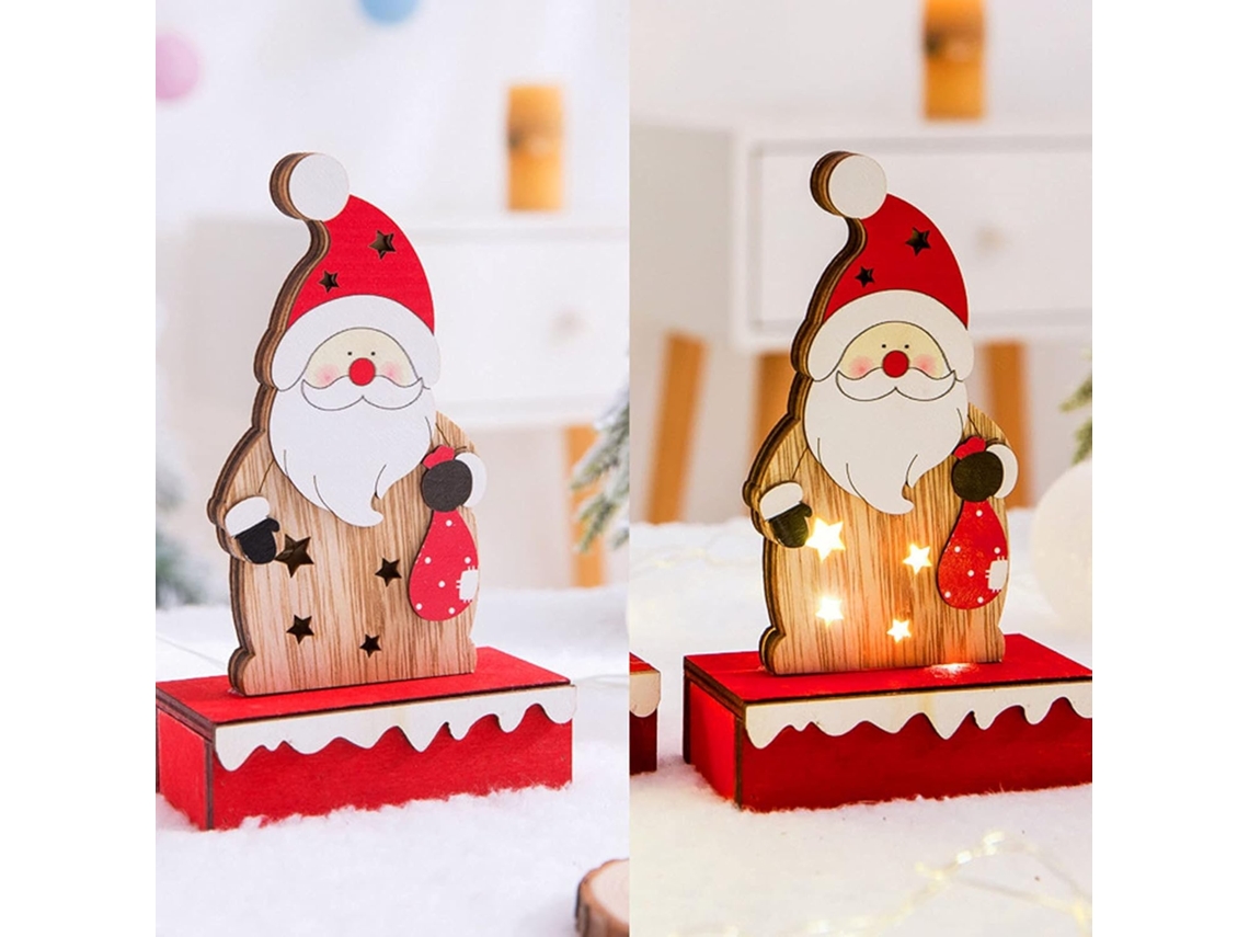 Decorações De Natal De Madeira, Enfeites De Natal De Madeira, Enfeites De Árvore De Natal Aquaforge