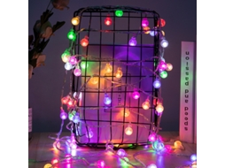 Cordão de Luzes Led de 3 Metros para Natal, Camping e Decoração BRILVIBERA