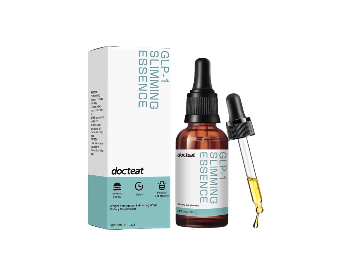 Gotas Docteat da LAXISCREED para Eficiência na Gestão Corporal, Reduz Apetite e Potencia Saciedade
