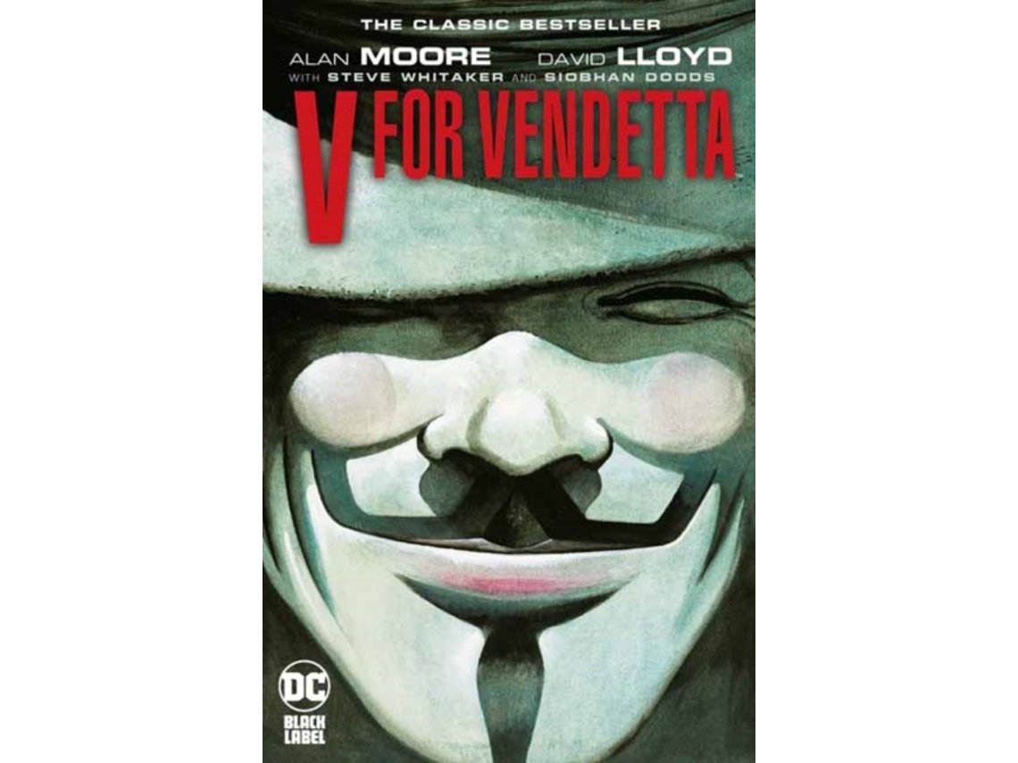 Livro V for Vendetta de Alan Moore (Inglês)
