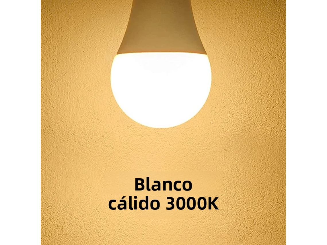 Lâmpada Led (branco Quente, 6w, Base De Rosca E27), 220v, Adequada Para Iluminação Diária De Salas De Estar.