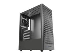 MARS GAMING Caixa Pc ATX Mc t800 Semitorre Mesh 4 ventoinhas Fdb Usb c Vidro Temperado Preto