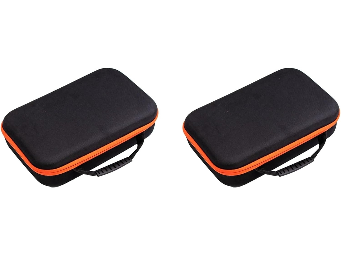 Conjunto de ferramentas com bolsa dupla comprida, estojo de tecido para furadeira elétrica, kit de ferramentas de jardim