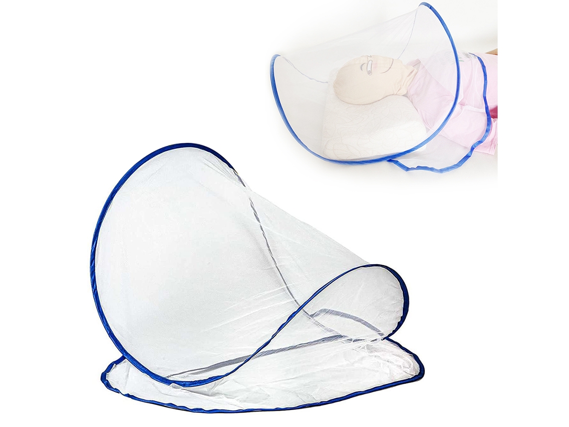 Manta Mosquito Mini Plegable Ultraligera Tienda De Mosquitos Para Cama Camping Viaje Patio