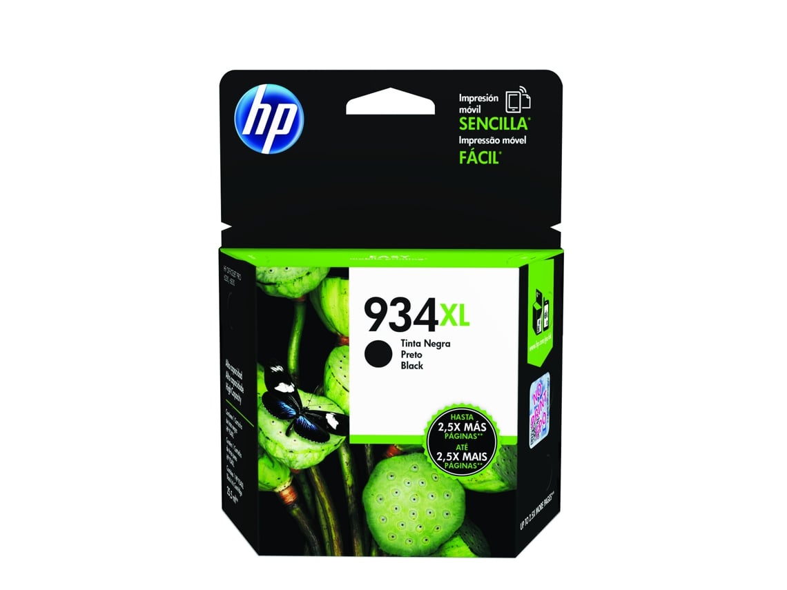 Tinteiro HP 934XL Preto (C2P23AE)