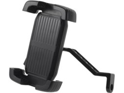 Suporte para Celular de Motocicleta, Compatível com Montagem no Espelho Retrovisor JYTGALX (preto)