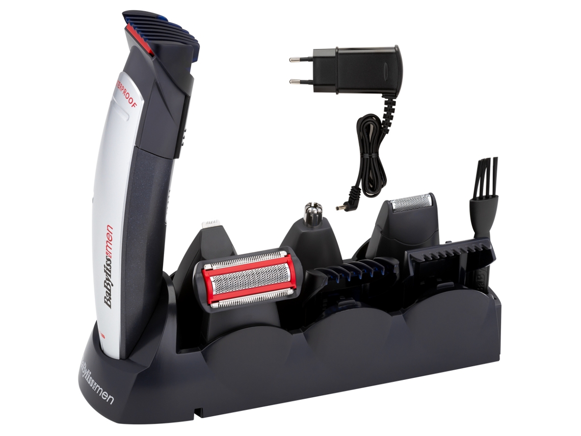 Aparador Multifunções BABYLISS for Men X-10 E837E  (Autonomia 40 min - Bateria)