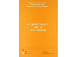 Livro Análisis Multivariante Para Las Ciencias Sociales de Francisco Jose Blanco Jimenez| Jaime Manera Bassa María A. De Vicente Y Oliva (Espanhol)