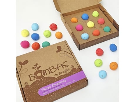 Bombas De Sementes De Flores Silvestres