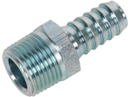 Ac41 Conector Macho Rosqueável 3/20,3 Cm Bspt – Pacote Com 5 Unidades, Prata