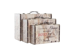 Jogo de Caixa DKD HOME DECOR (Multicor)