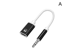 Conversor Fone Ouvido Masculino 3,5mm Para Feminino Type-c Analógico