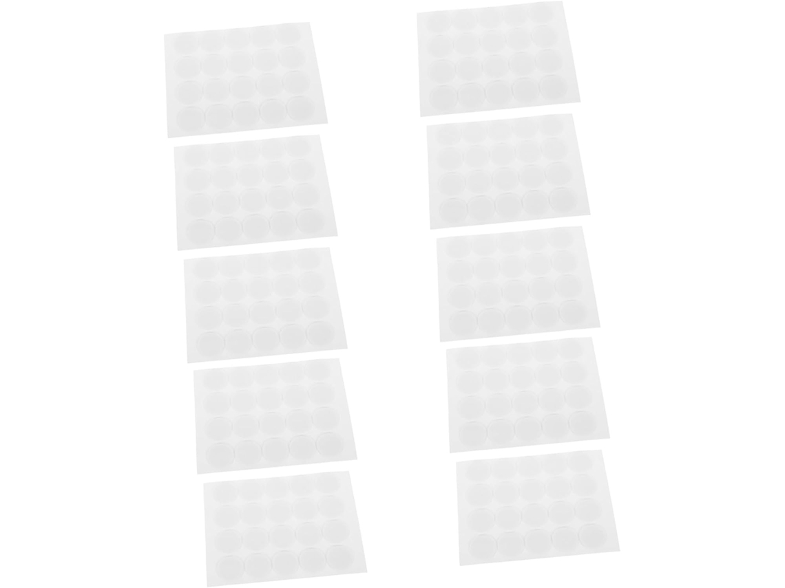 Fita Adesiva Dupla Face Resistente, 200 Unidades, Para Fabricação De Velas, Lacre De Cera