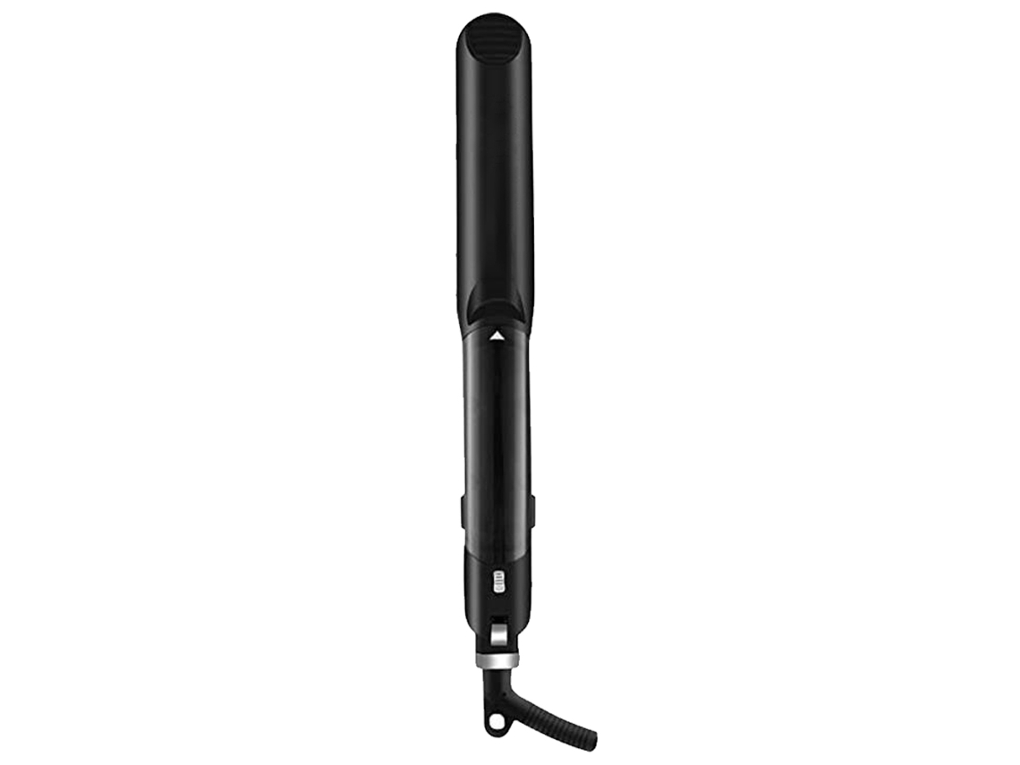 Prancha Cerâmica Bivolt Preta Para Alisar E Modelar Cabelos
