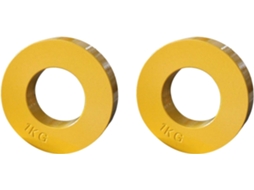 2x Placas de Musculação de 1kg SFUSHOS