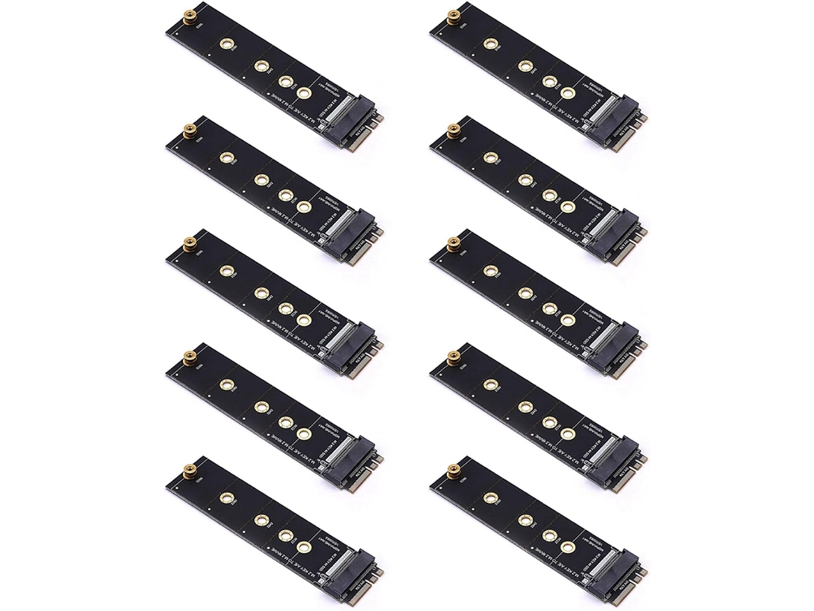 Adaptador de Slot Key M.2 A+e 10x para Placa de Expansão Nvme Ngff Key M SFUSHOS