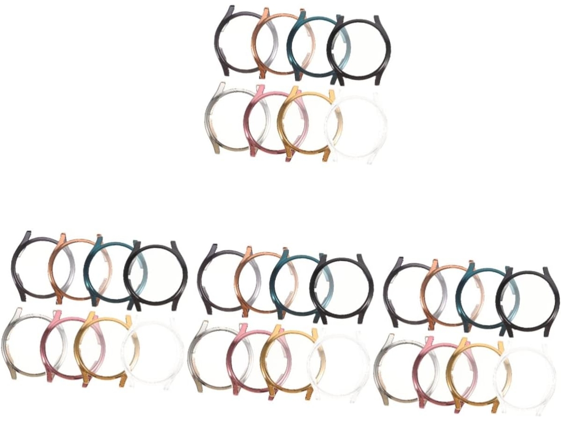Kit Com 32 Capas Protetoras Para Smartwatch, À Prova De Choque,