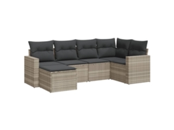 Garden Sofa Set, Garden Sofa Sets Vidaxl Cinzeto Rattan / Vime (n/a)