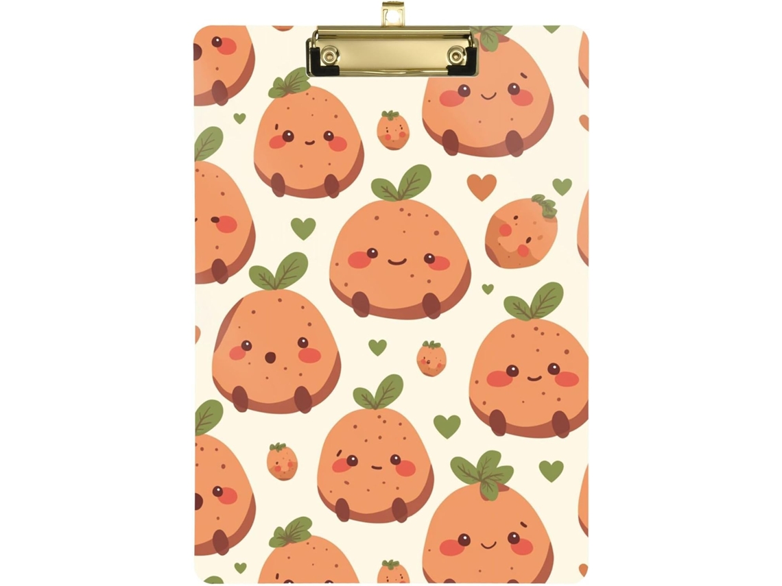 Prancheta A4 Com Alfinete, 31, 75x 22, 86cm 12, 5x 9 Polegadas, Perfil Baixo, Ideal para Salas de Aula e Hospitais, Com