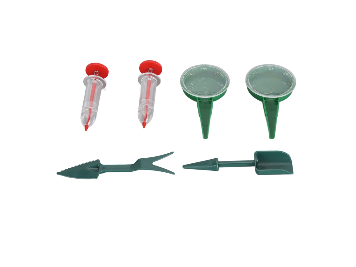 Conjunto De 6 Ferramentas De Semeadora Portátil Mini Manual Para Jardinagem