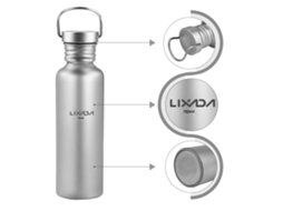 Garrafa de Água Lixada 750ml Full Ti Ultraleve